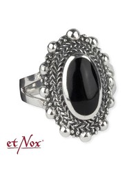 Silberring mit ovalem Onyx - vergleichen und g&uuml;nstig kaufen